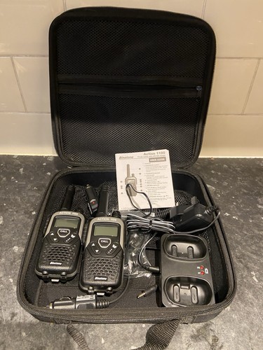 Binatone walkie talkies - walkie-talkies, action
