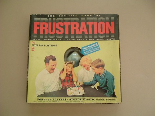 Vintage frustration pop - pop, o