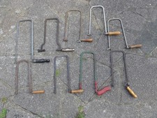 Job Lot of Vintage Extra Deep-Throat Hack Fret Saw Hacksaw Eclipse FS 70