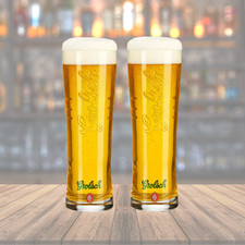 Grolsch Beer Pint 2x Glasses