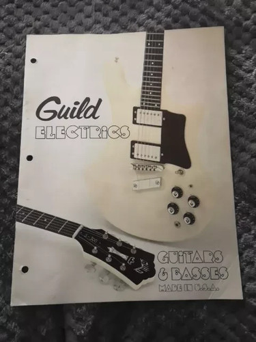 70s rare guild guitar and - rare,