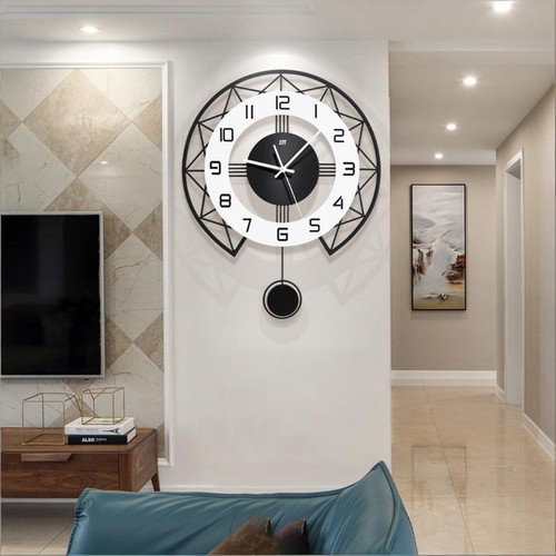 Modern wall clock decor big - modern,