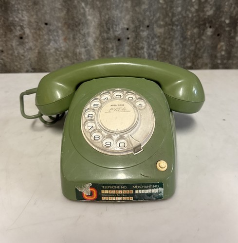 Vintage rotary telecom dial - vintage,
