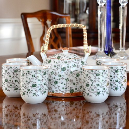 Tea set teapot - tea,