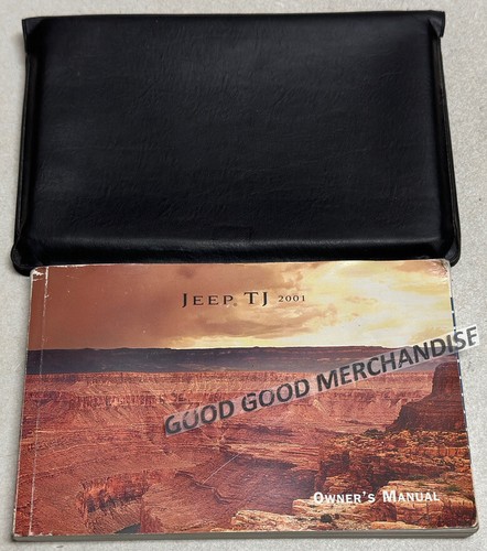 2001 jeep owners manual - owners,
