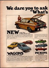 1977 Vintage ad Datsun Saves