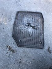 Range Rover P38 Black Rubber Genuine Drivers Side Mat