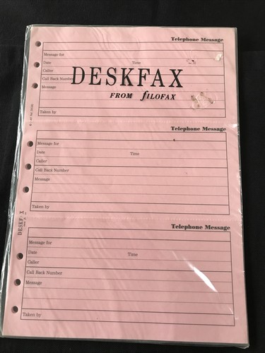 Filofax rare vintage deskfax - filofax-rare,
