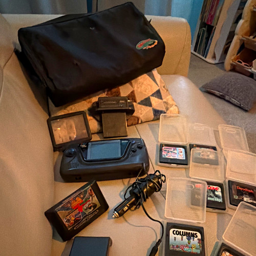 Sega game gear handheld - sega,