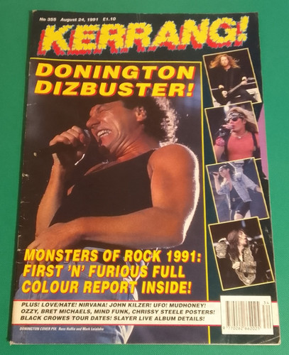 Kerrang magazine 355 - kerrang!, no.355