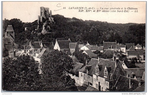 Lavardin general view and - lavardin,