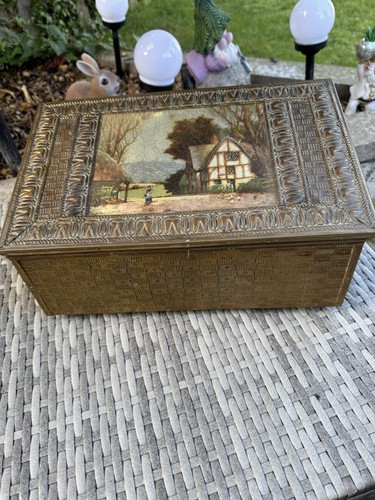 Vintage small wooden - , chest