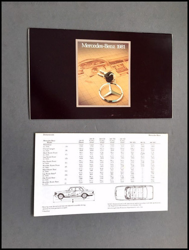 1981 mercedes benz car - 1981,
