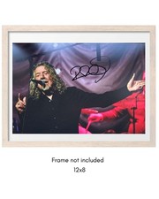 Robert Plant Hand Signed Led