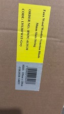 venetian blinds both brand new