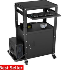 Mobile AV Cart with Side