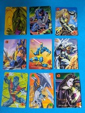 Vintage Marvel OverPower X-Men - Set of 9 Cards