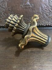 Antique Ceiling Rose / Boss - Painted Plaster - Ideal Lamp Base Project