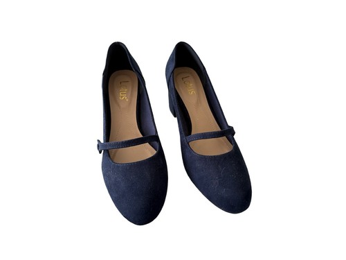 Lotus navy velvet - navy,