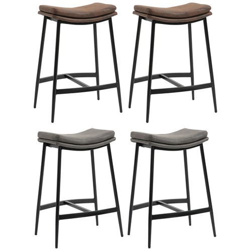 Homcom industrial bar stools - homcom,