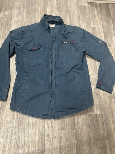 Kickers navy shacket - kickers,
