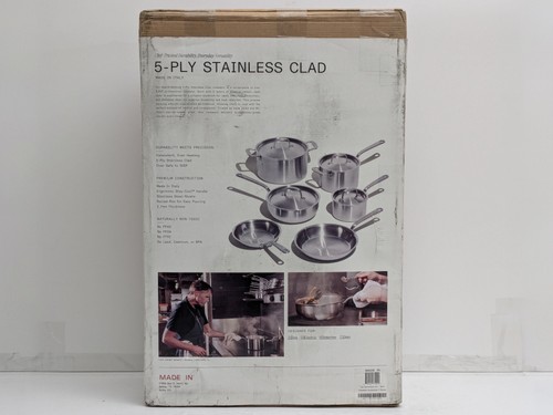 Made cookware ply - in, 5-ply