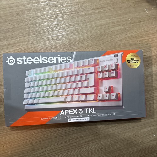 Steelseries apex tkl white - 3,