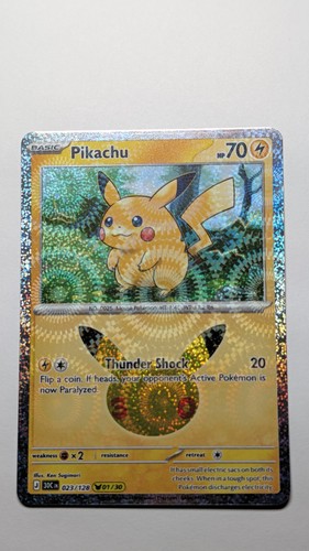 Pikachu 023 128 holo - pikachu, 01/30