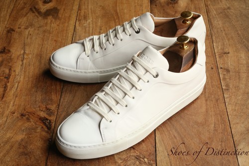 Hugo boss white leather - hugo,