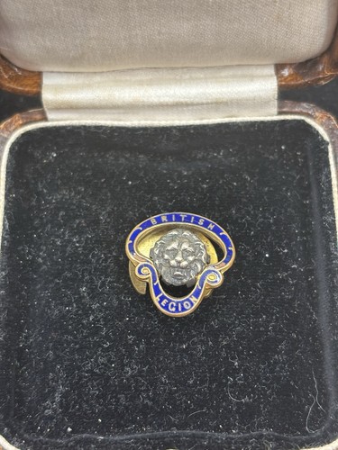 Vintage british legion lapel - vintage,