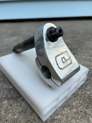 Dyno stem silver bolt top - silver, 4-bolt