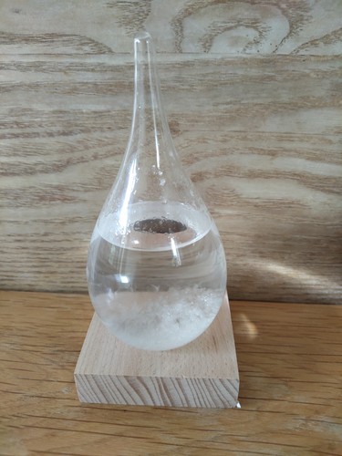 Storm glass weather - glass, predictor