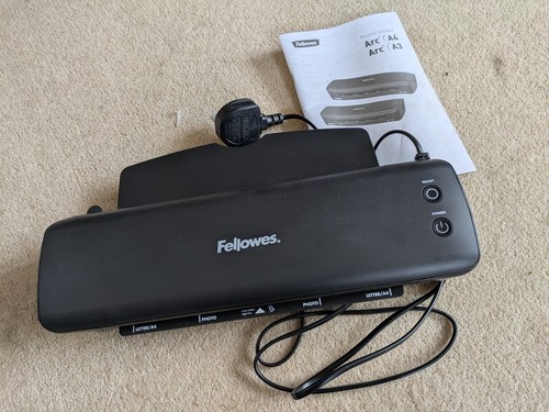 Fellowes arc laminator - fellowes,