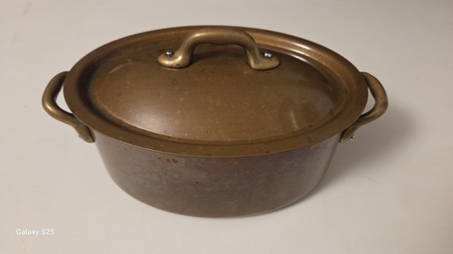 Vintage copper casserole - casserole, dish