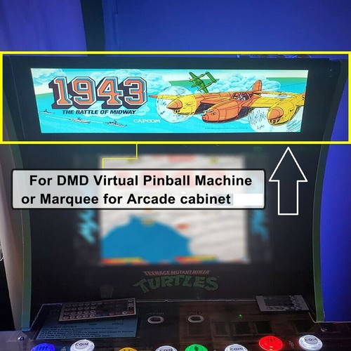 Marquee monitor arcade - marquee,