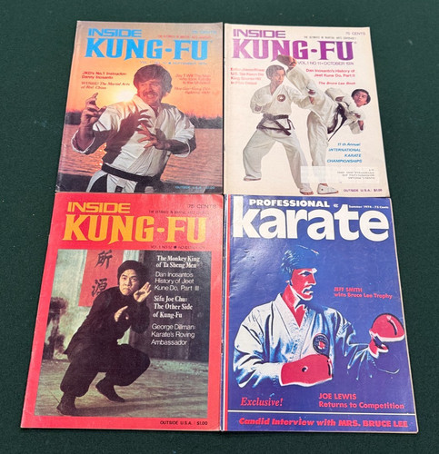 Lot vintage kung karate - lot, fu
