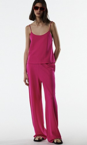 Zara pink trousers - zara,