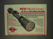 1977 Burris Scopes Ad - New