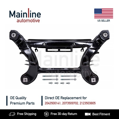 Rear subframe crossmember for - rear,