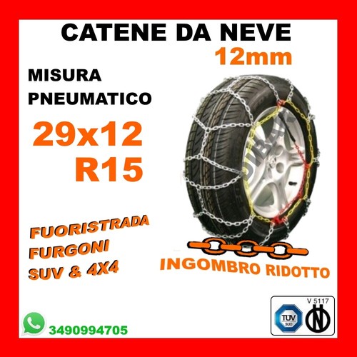 Snow chains for - vans, suv