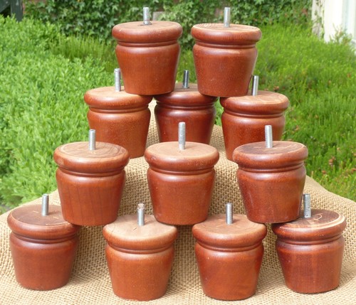 Job lot wooden feet legs - wooden,