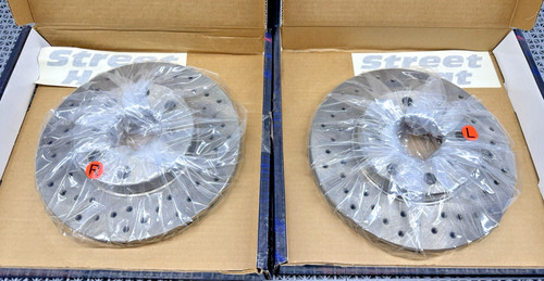 Nos street heat drilled front - street,