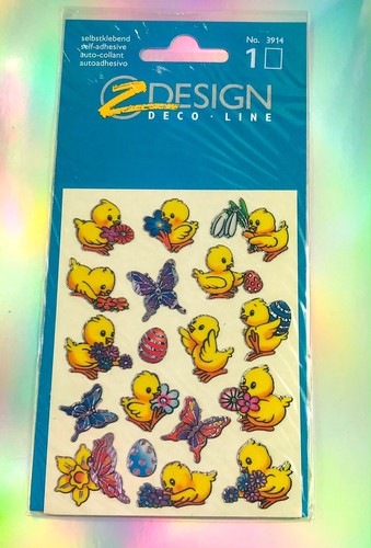 Silky stickers 90s vintage - stickers,