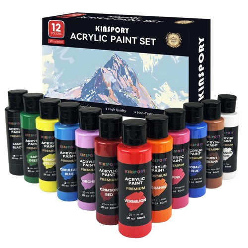Acrylic paint set ml - paint,