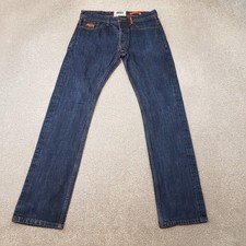 Superdry Mens Jeans 32x34 Blue