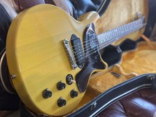 Burny Japanese Double Cut Special TV Yellow FTV-90Y MIJ Japan Fernandes 