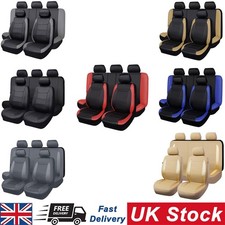 Leather car seat covers - car,