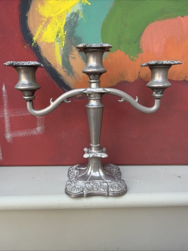 Antique english silver plates - english,