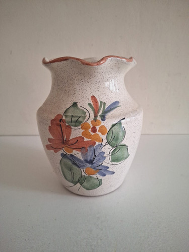 Studio pottery beige speckle - pottery,