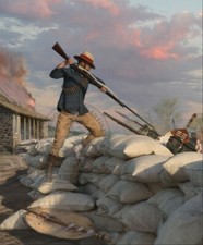 CPL SCHIESS VC Rorkes Drift Isandlwana- Zulu War Art print Ltd ed Artist signed!